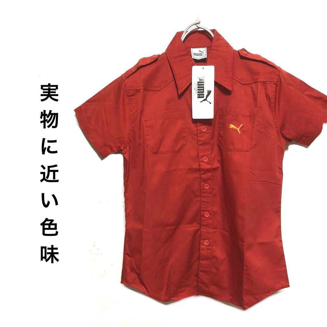 プーマ　PUMA レディース半袖シャツ　Mサイズ　クラシックレッド　　スリム　綿 — image 5