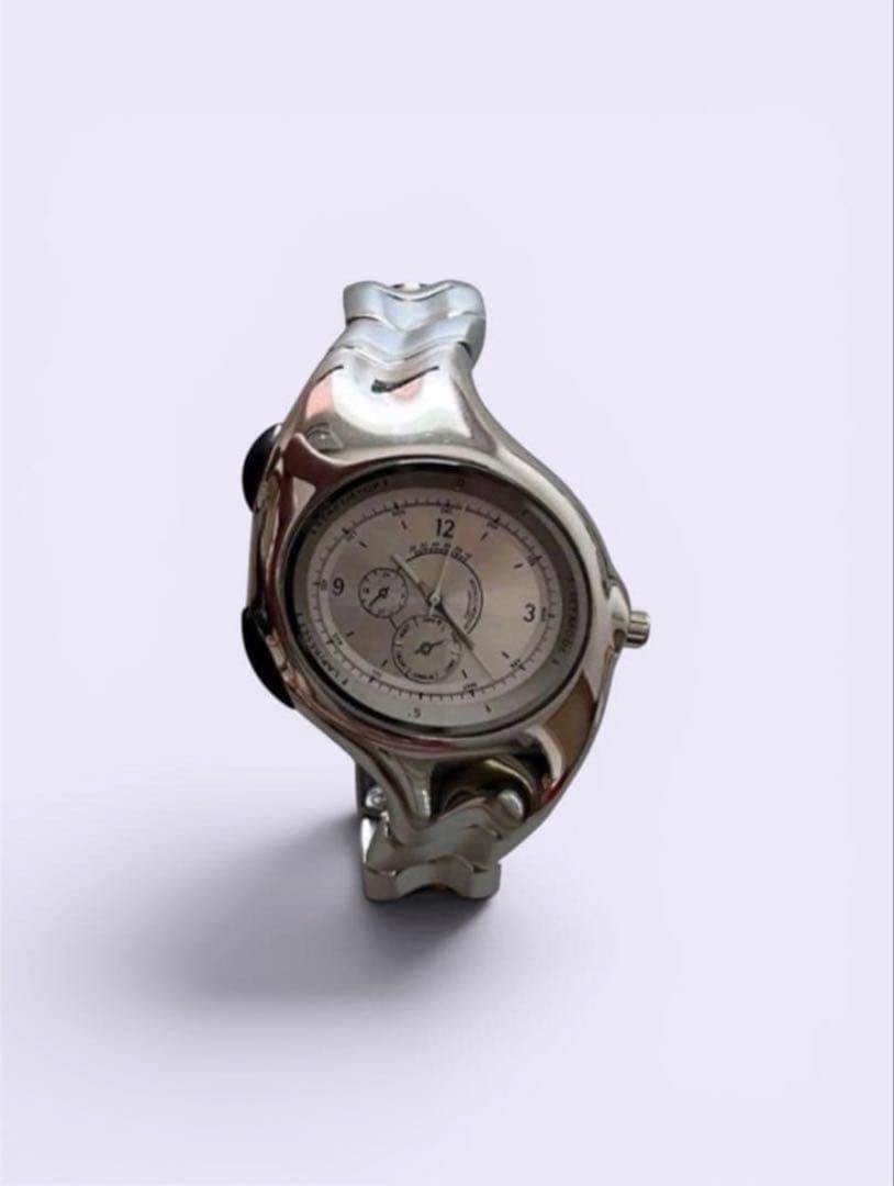即日発送！クロノグラフ シルバー 時計（Y2K)archive — image 5