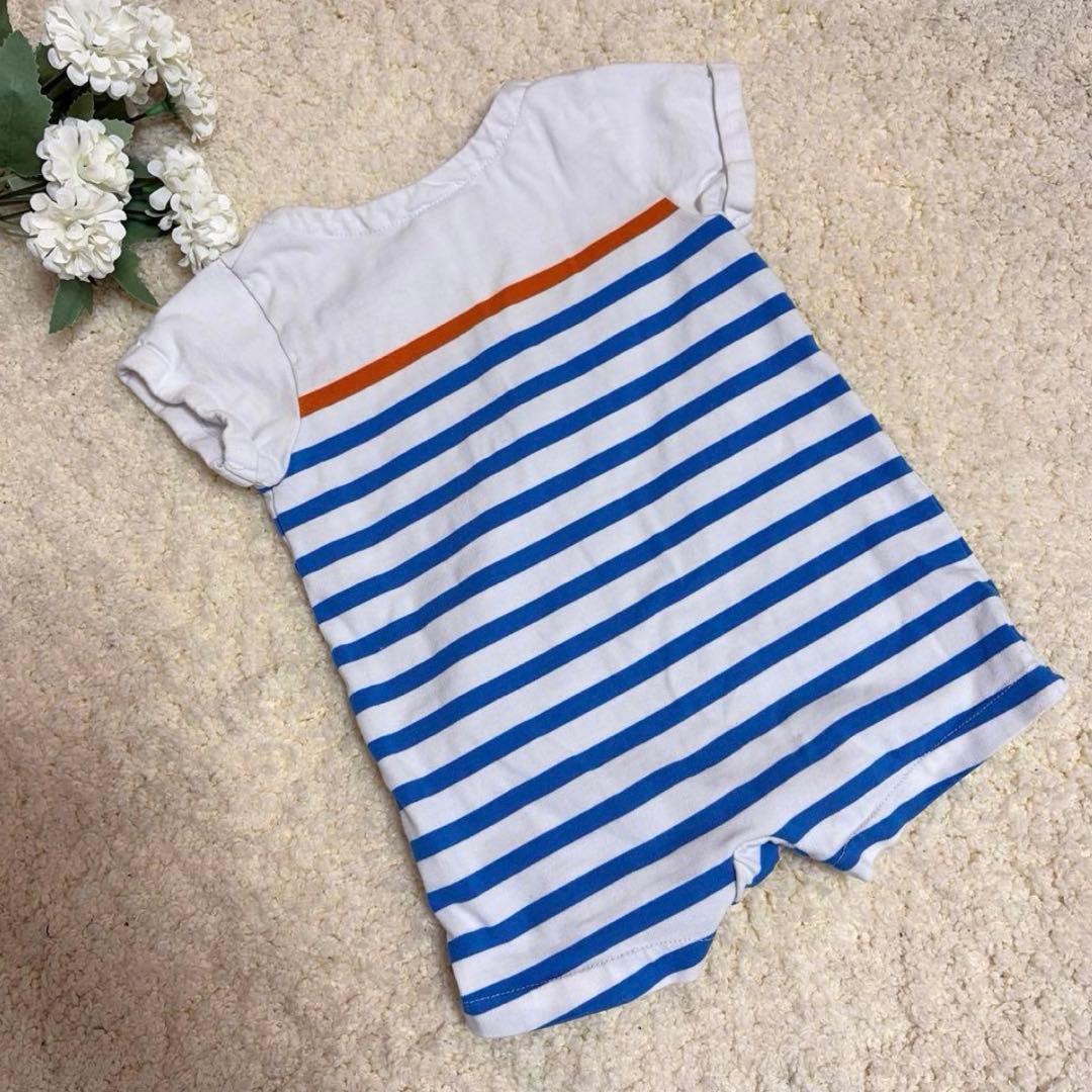 【美品♡】ジャカディー　Jacadi ロンパース ボーダー 18M 81cm — image 2