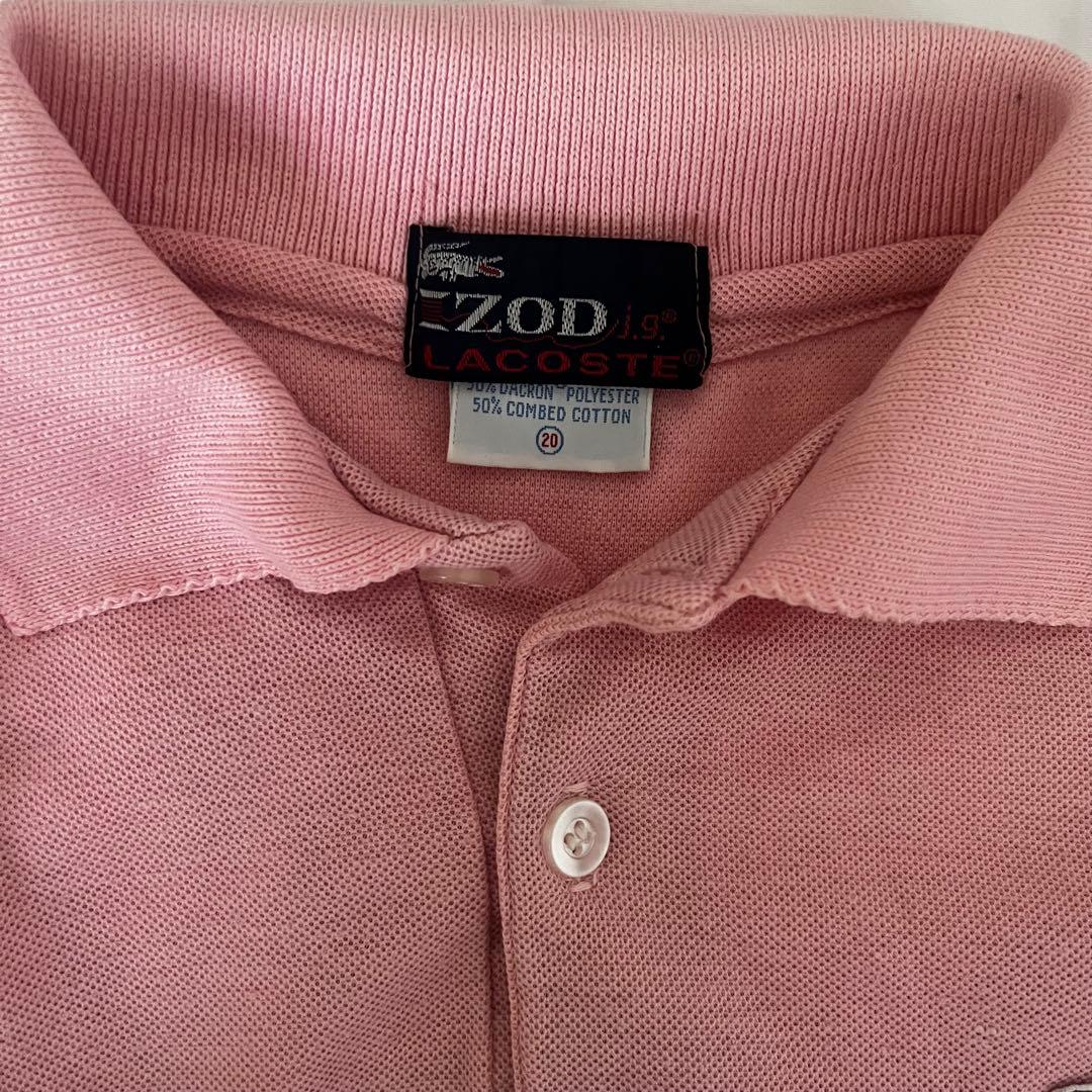 LACOSTE ポロシャツ ピンク 半袖 — image 2