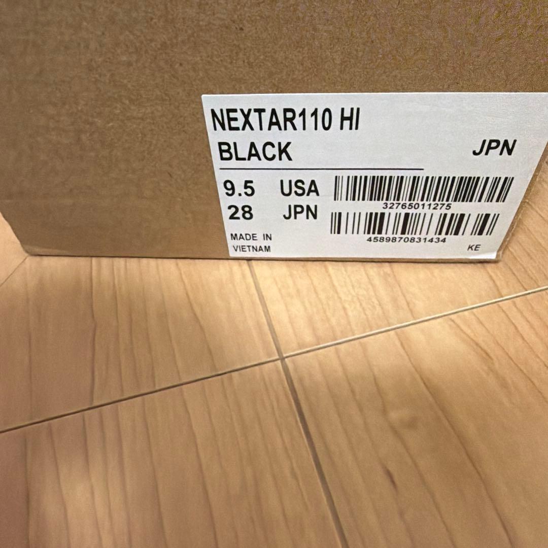 CONVERSE NEXTAR110 HI ブラック 28cm — image 3