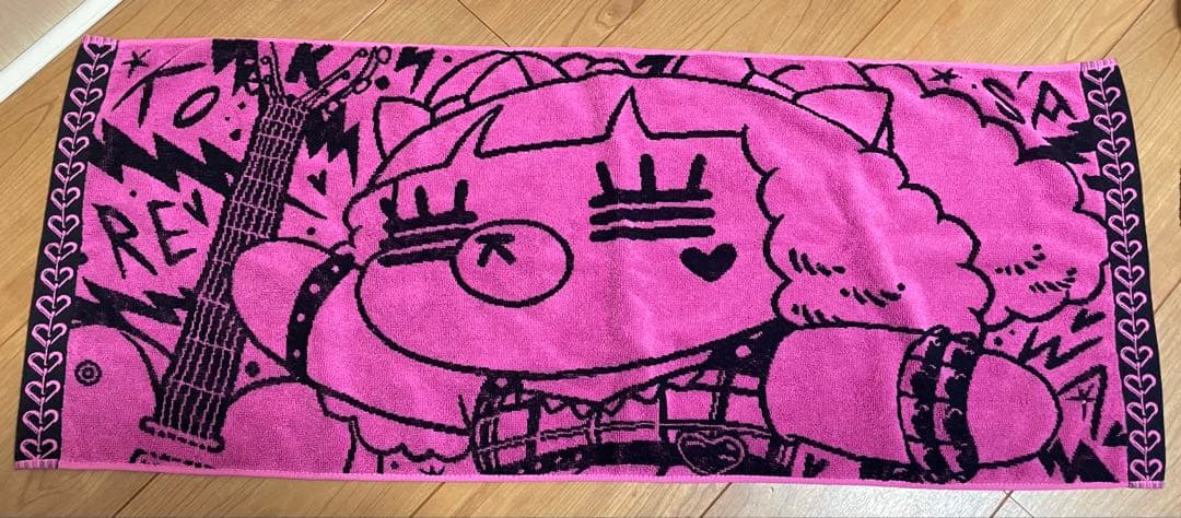 未使用 コレサワ ラブリーパンクツアー れ子ちゃん タオル — image 2