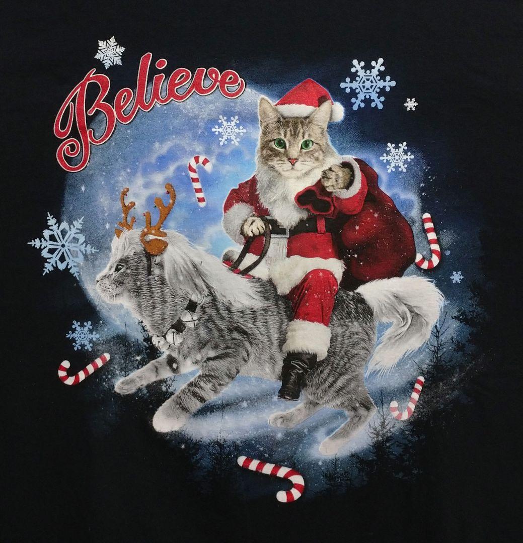猫 FRUIT OF THE LOOM Tシャツ 3XL — image 2