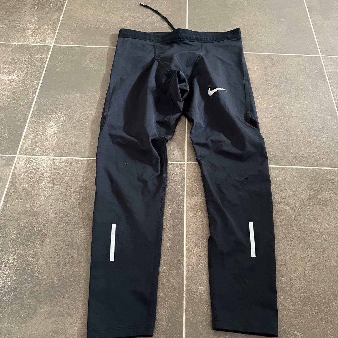 NIKE RUNNING タイツ ブラック — image 2