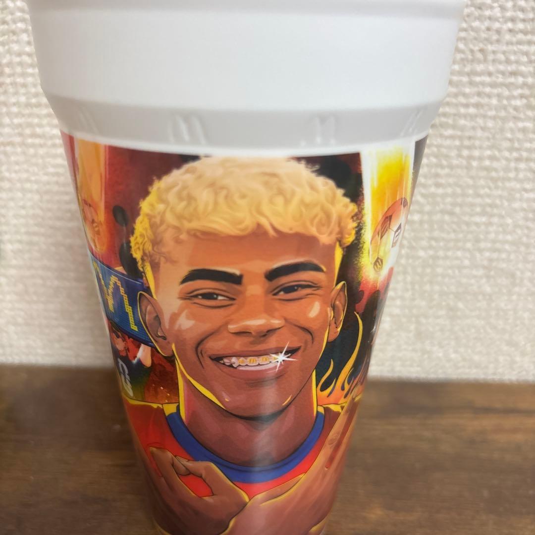 マクドナルド ラミンヤマルデザイン プラスチックカップ — image 2