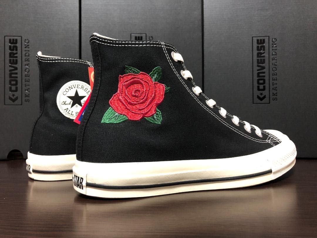 27.0cm CONVERSE AS (R) ROSEEMBROIDERY HI — image 2
