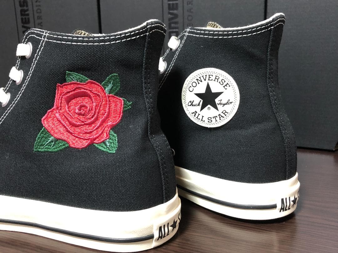 27.0cm CONVERSE AS (R) ROSEEMBROIDERY HI — image 5