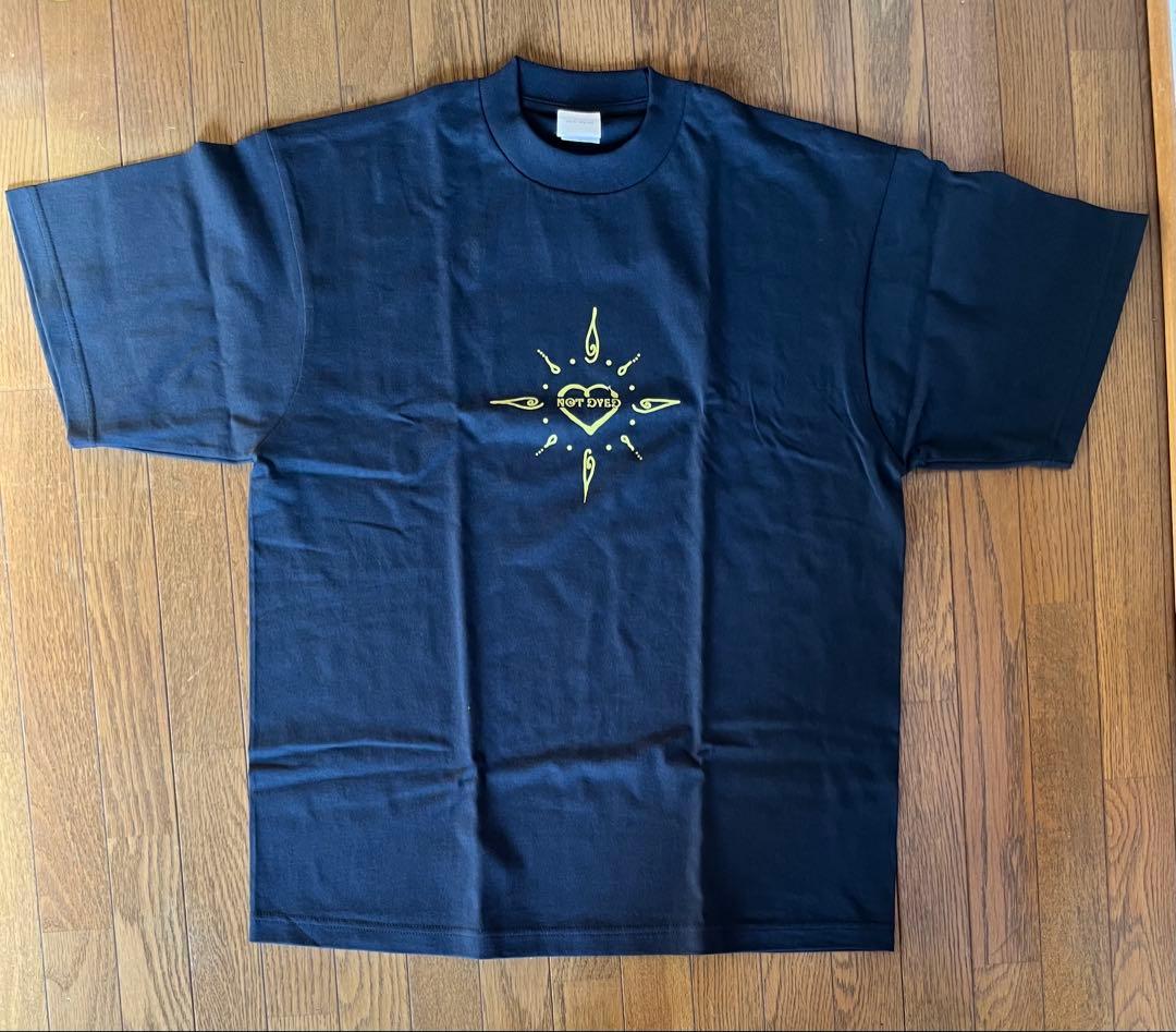 not dyed Sun graphic Tee Tシャツ ネイビー — image 2