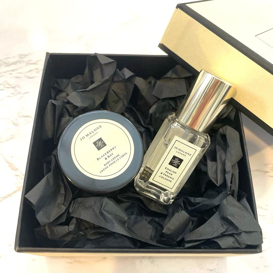 【未使用 プレゼントBOX、袋付】JOMALONEコロン&ボディークリームセット — image 3