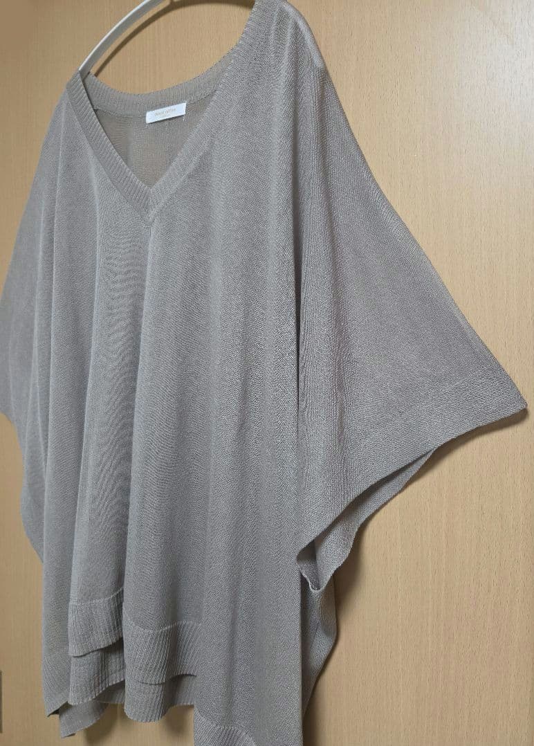【chocol raffine robe】 Vネック ニットベスト フリーサイズ — image 3