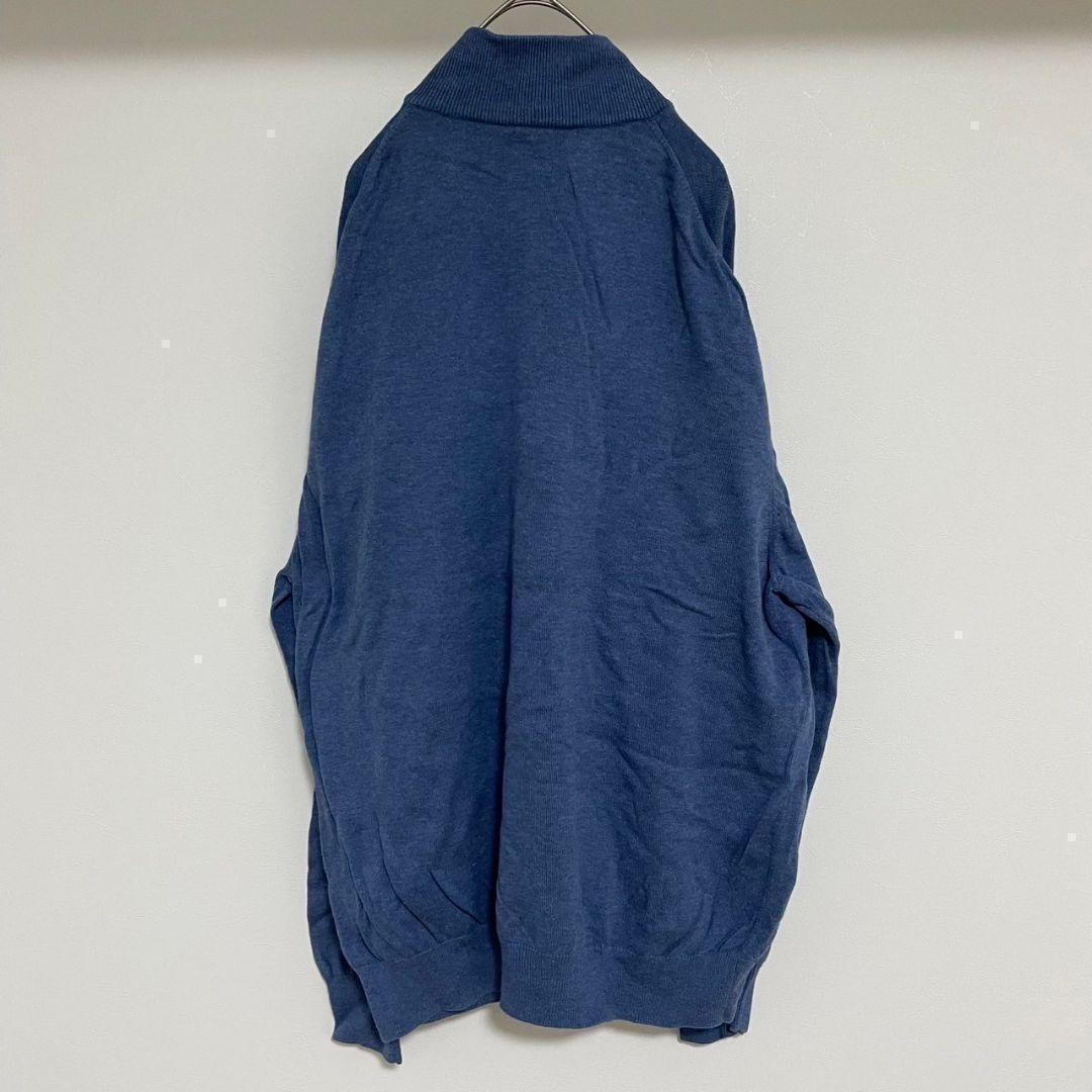 YAP39【US輸入】JOS. A. BANK　セーター【メンズXL】薄手　薄青 — image 3