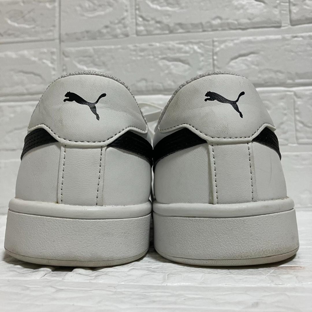 【美品】プーマ PUMA UP スニーカー 白 黒 26cm 374513-01 — image 4