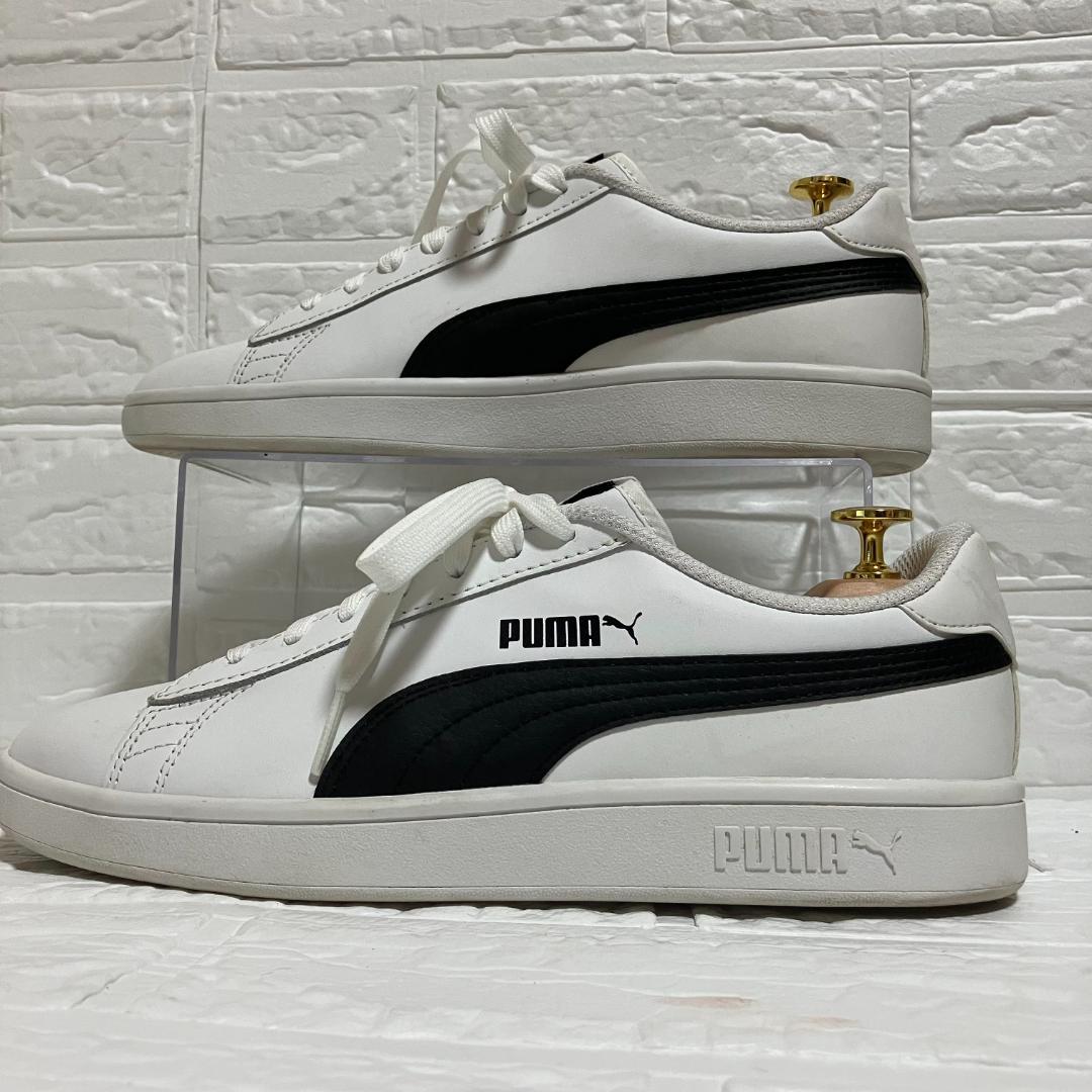 【美品】プーマ PUMA UP スニーカー 白 黒 26cm 374513-01 — image 5