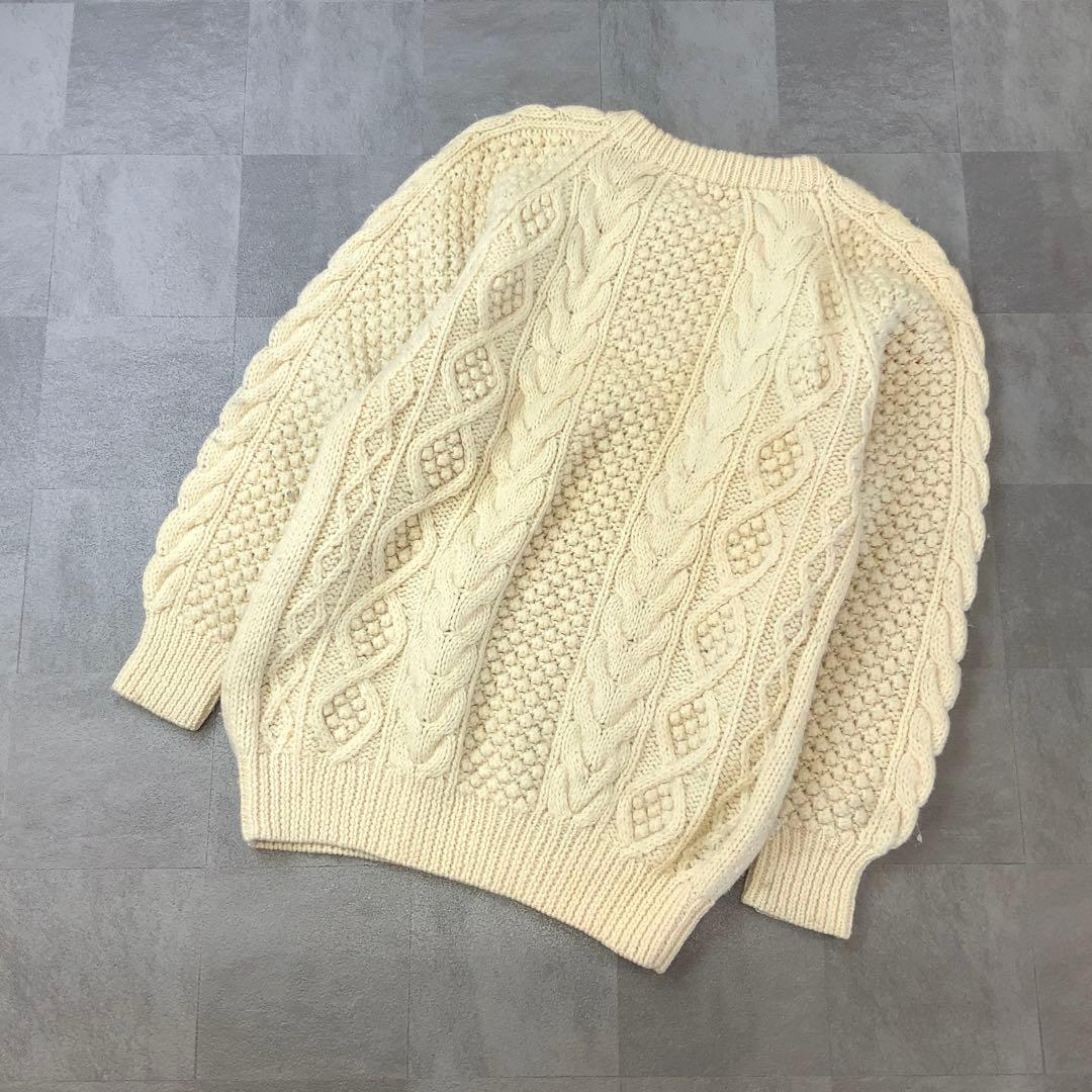 90‘s fisherman Knit ポプコーン ニット 生成り — image 2