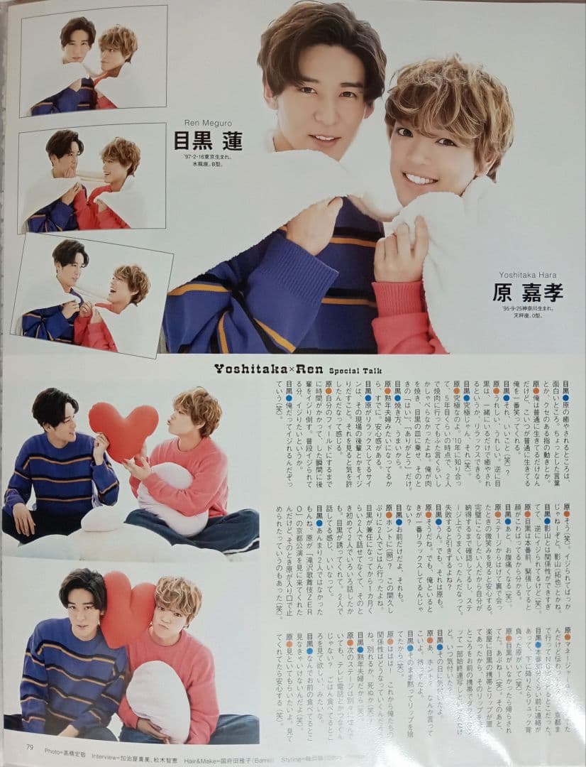 Timelezs 宇宙Six 原嘉孝 切り抜き40P — image 5