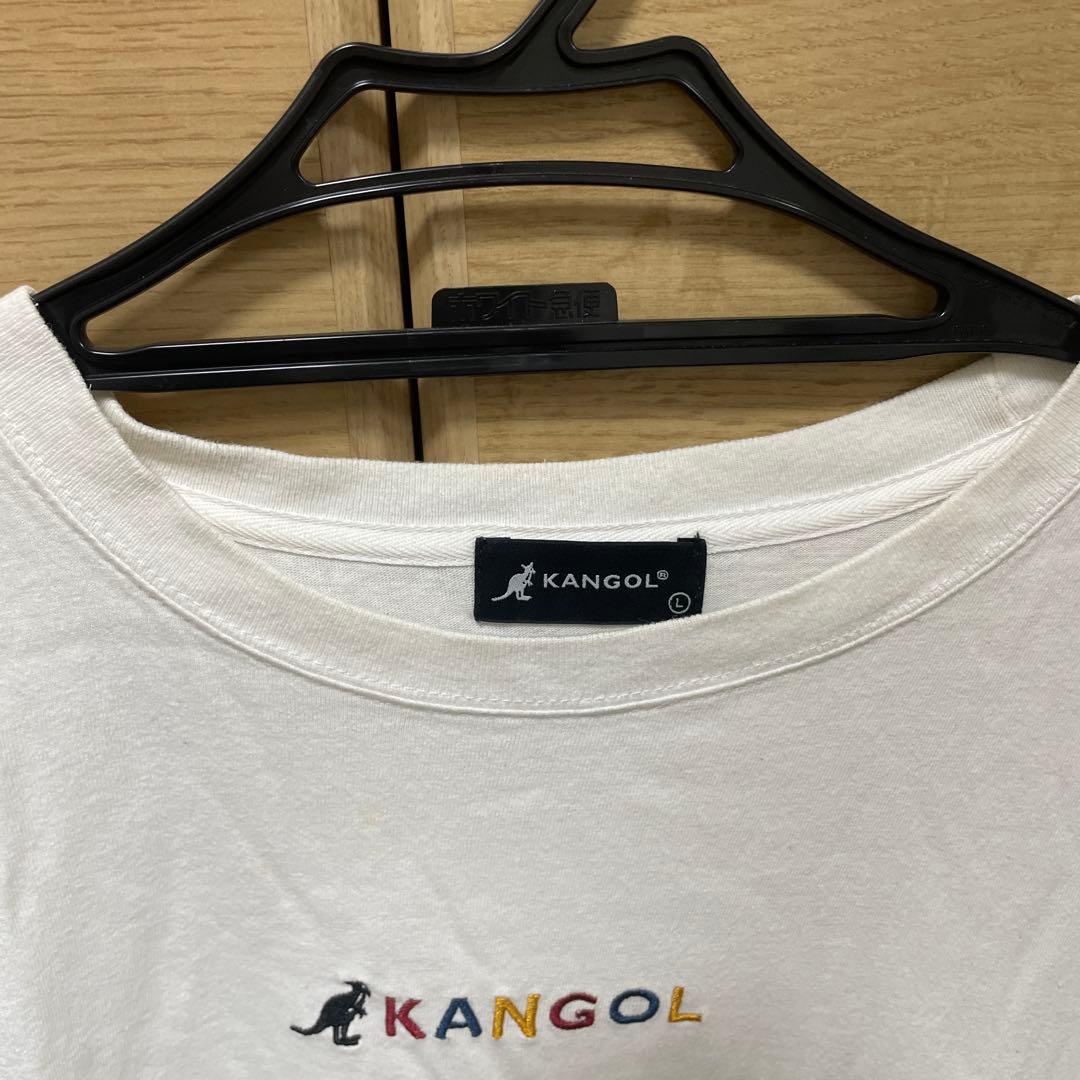 KANGOL 半袖 Tシャツ ホワイト Lサイズ — image 3