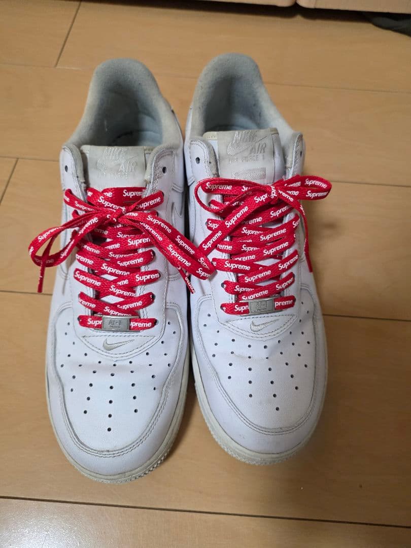 Nike Air Force 1 Supreme White わんこ様専用 — image 5