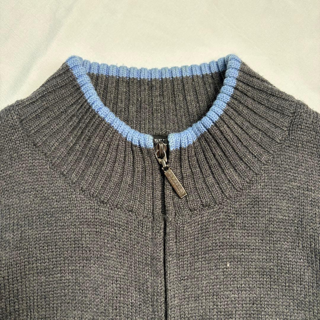 burberry black rabel drivers knit gray — image 2