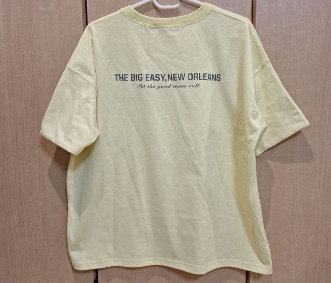 希少　niko and...　　ロゴTシャツ　イエロー美品 — image 3