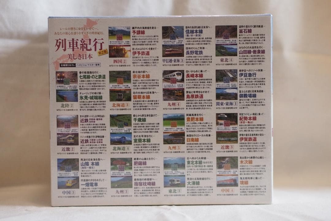 【未開封】列車紀行 第2集 美しき日本 全15巻 — image 3