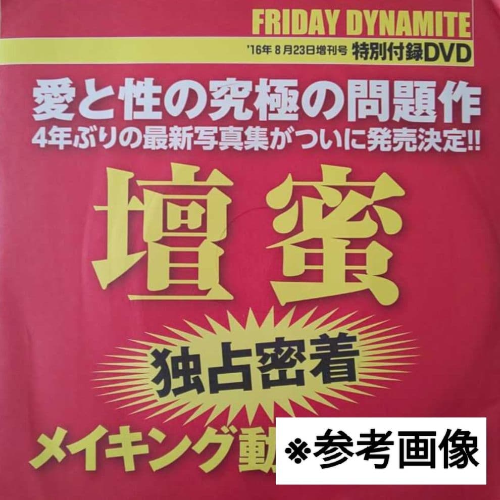 壇蜜 羽柴なつみ DVD 2枚セット 下着 巨乳 週刊 プレイボーイ フライデー — image 3