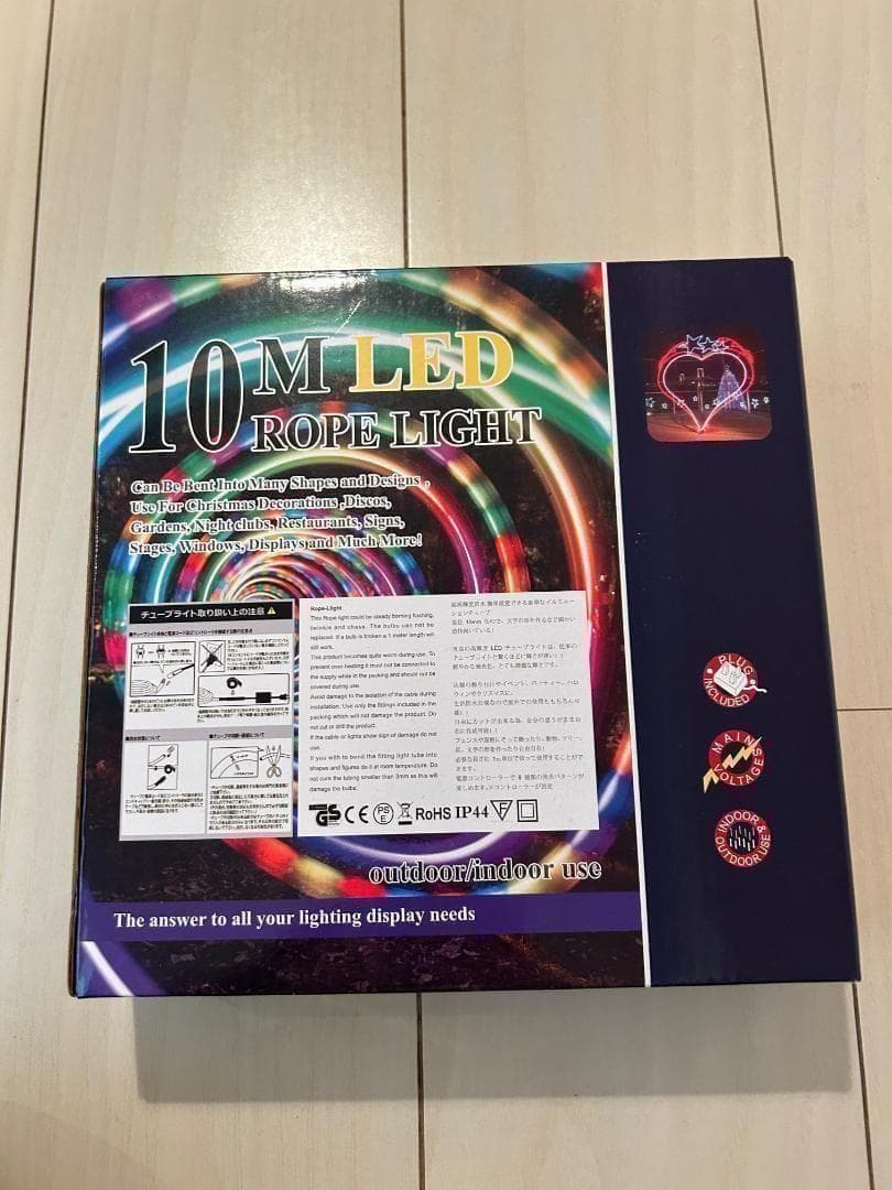 LED ホワイト イルミネーション　チューブライト 10m 屋外OK！ — image 5