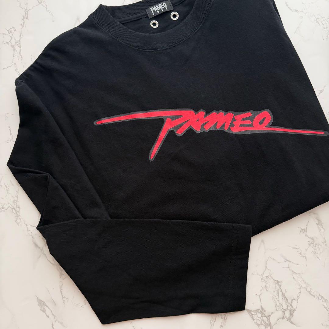 PAMEO POSE パメオポーズ ブラック ロンT — image 3