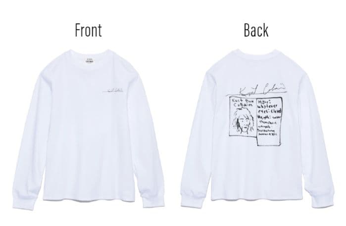 SNIDEL feat.KURT COBAIN グラフィックロンT ホワイト S — image 4