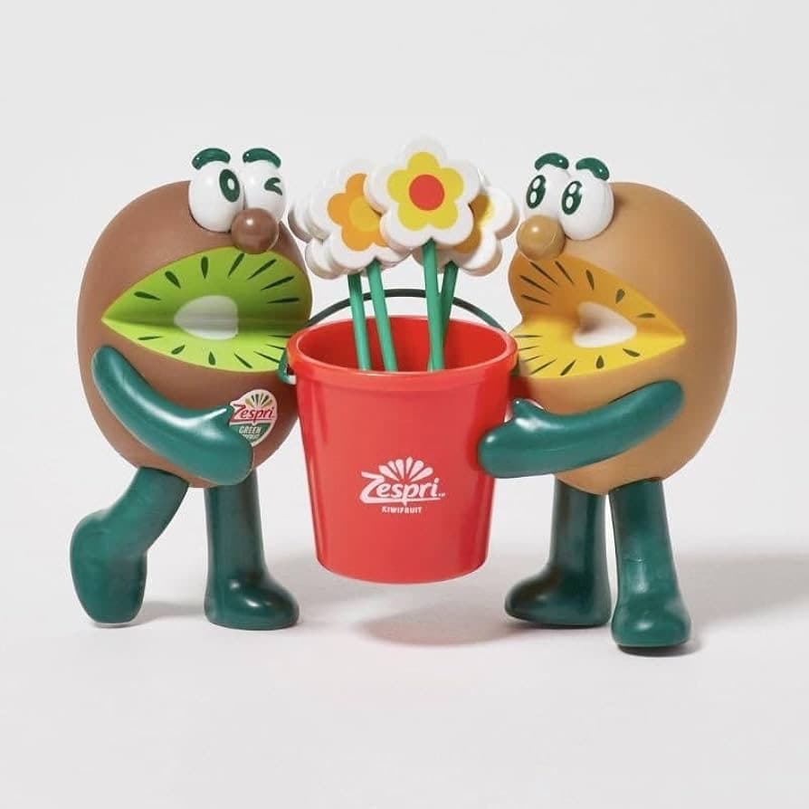 Zespri ゼスプリ キウイブラザーズ フィギュア ピックセット — image 2
