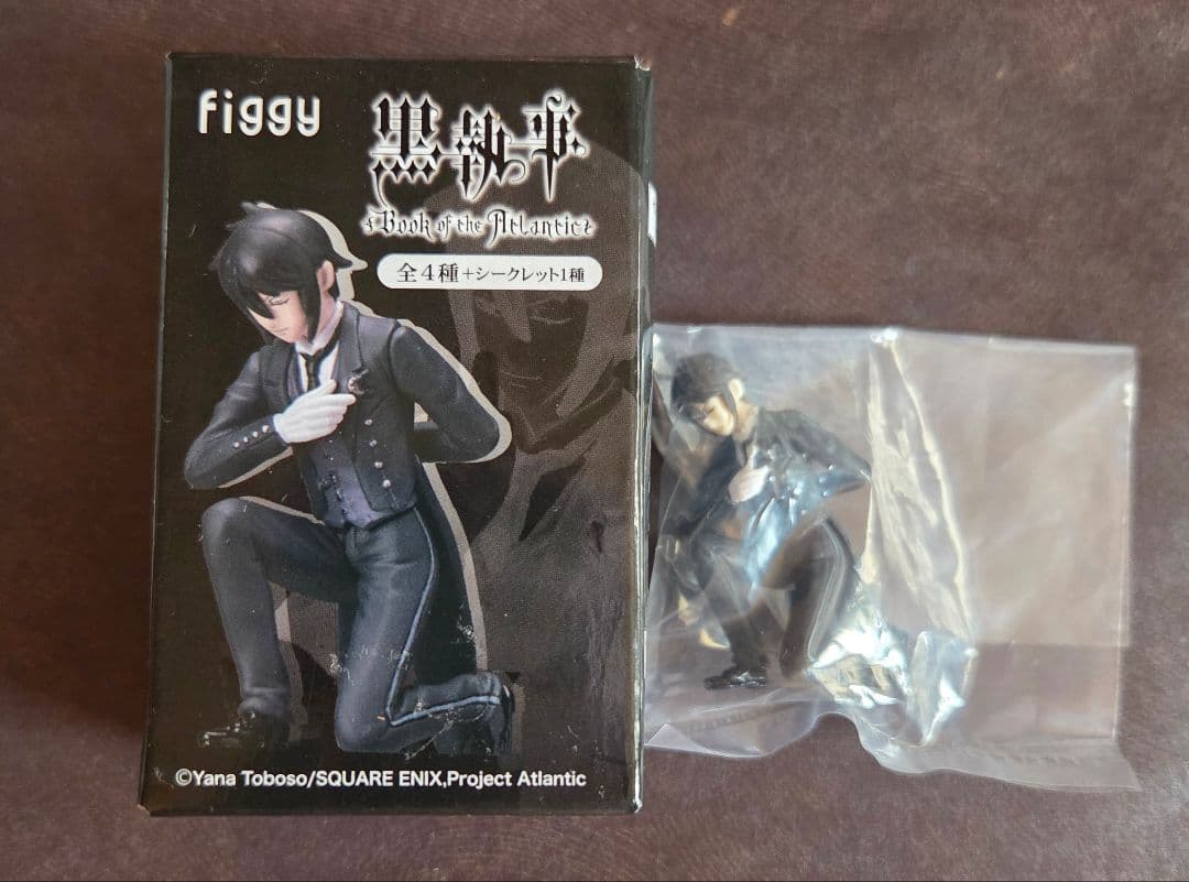 内袋未開封 黒執事 figgy セバスチャン・ミカエリスD コップのフチ子さん — image 3