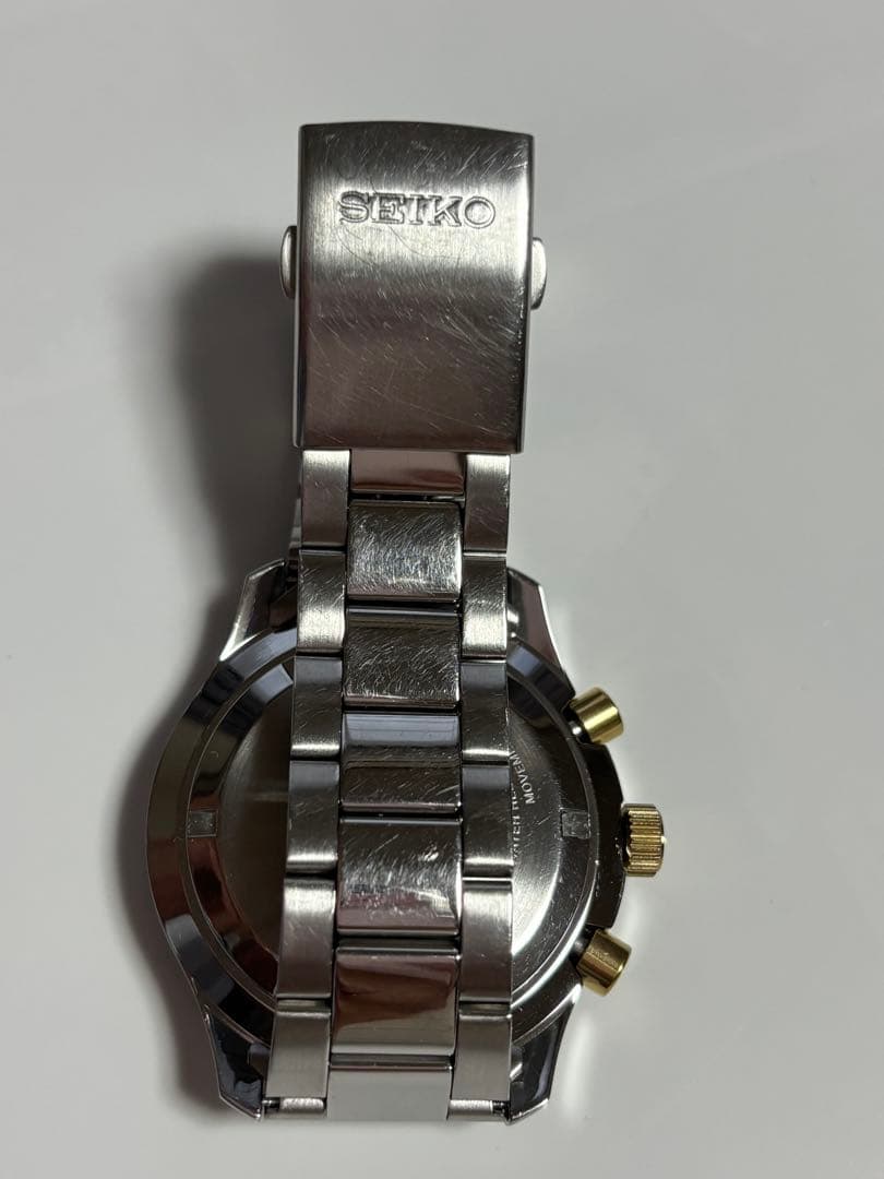 SEIKO クロノグラフ 100M 腕時計 本体 — image 5