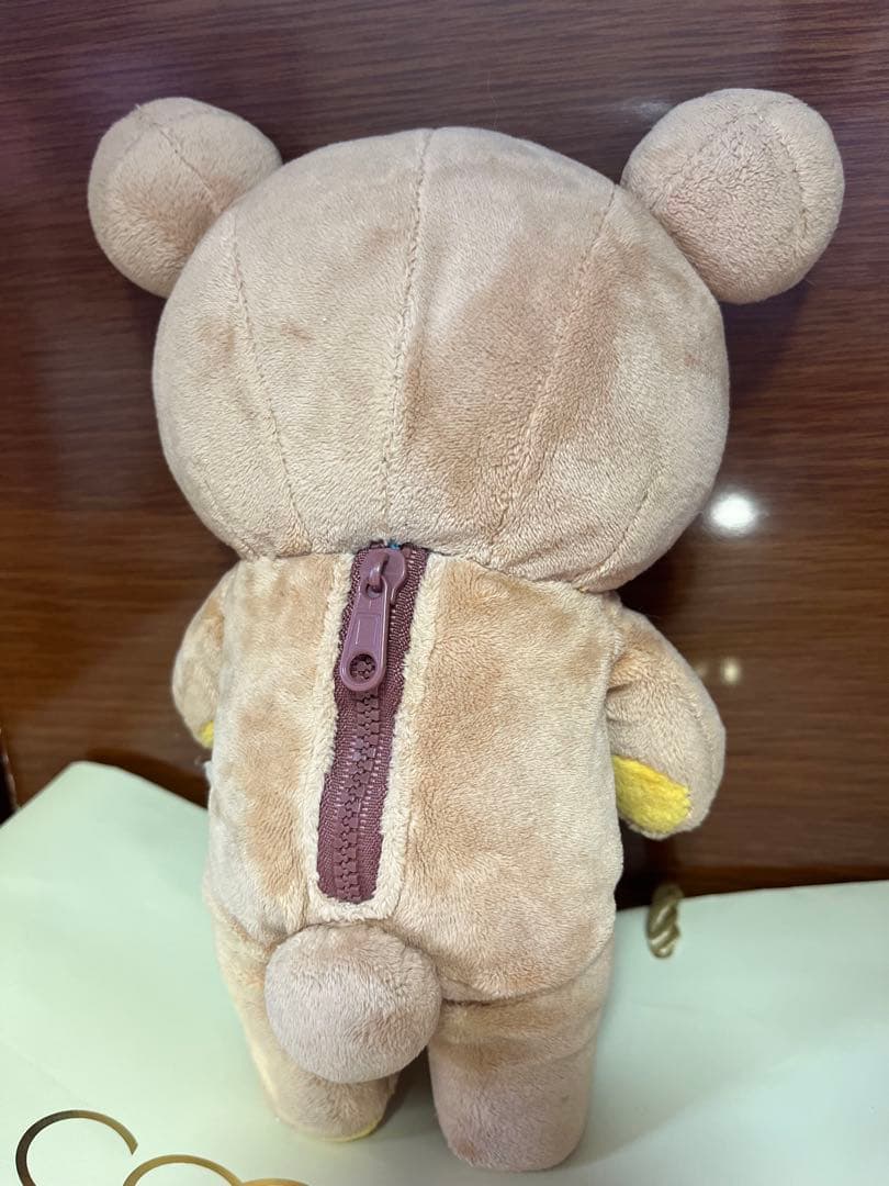 リラックマ ぬいぐるみ 背中ファスナー付き — image 2