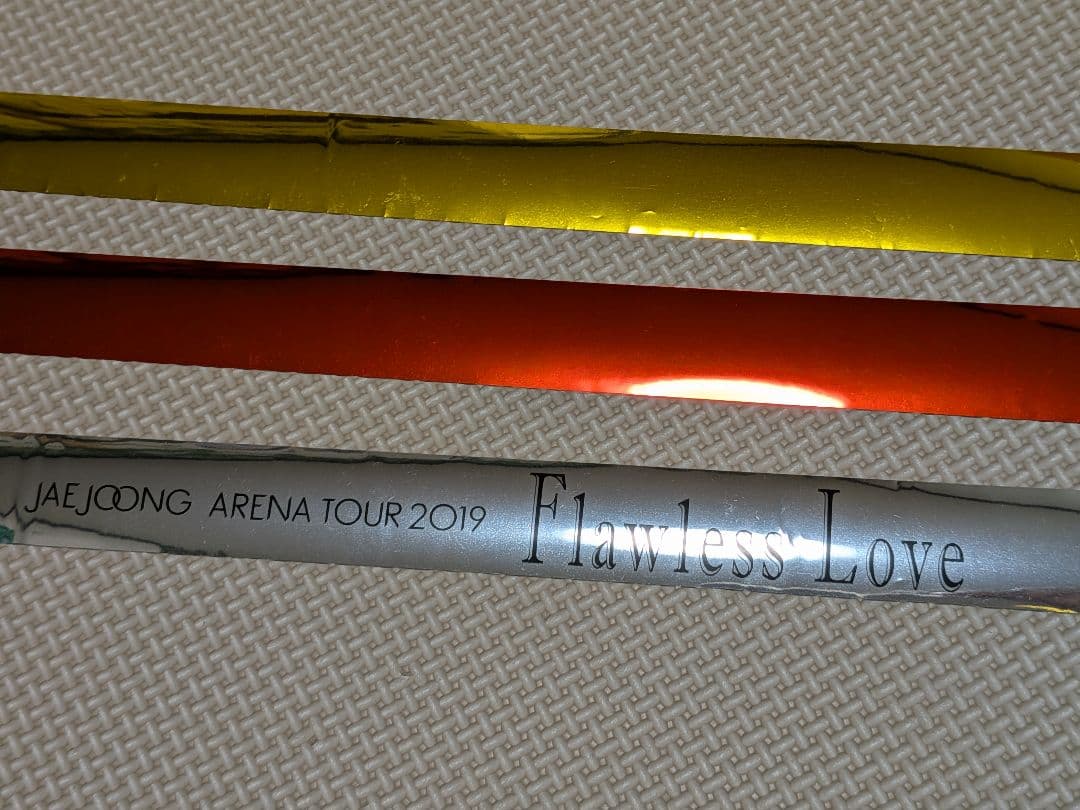JAEJOONG　ジェジュン 2019 アリーナツアー　銀・赤・金テープ — image 2