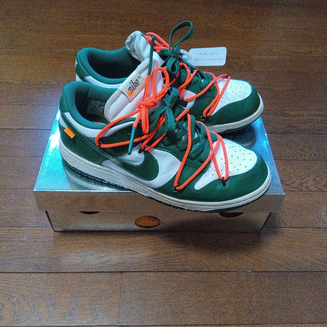 Nike Dunk Low Off-White Pine Green — image 2