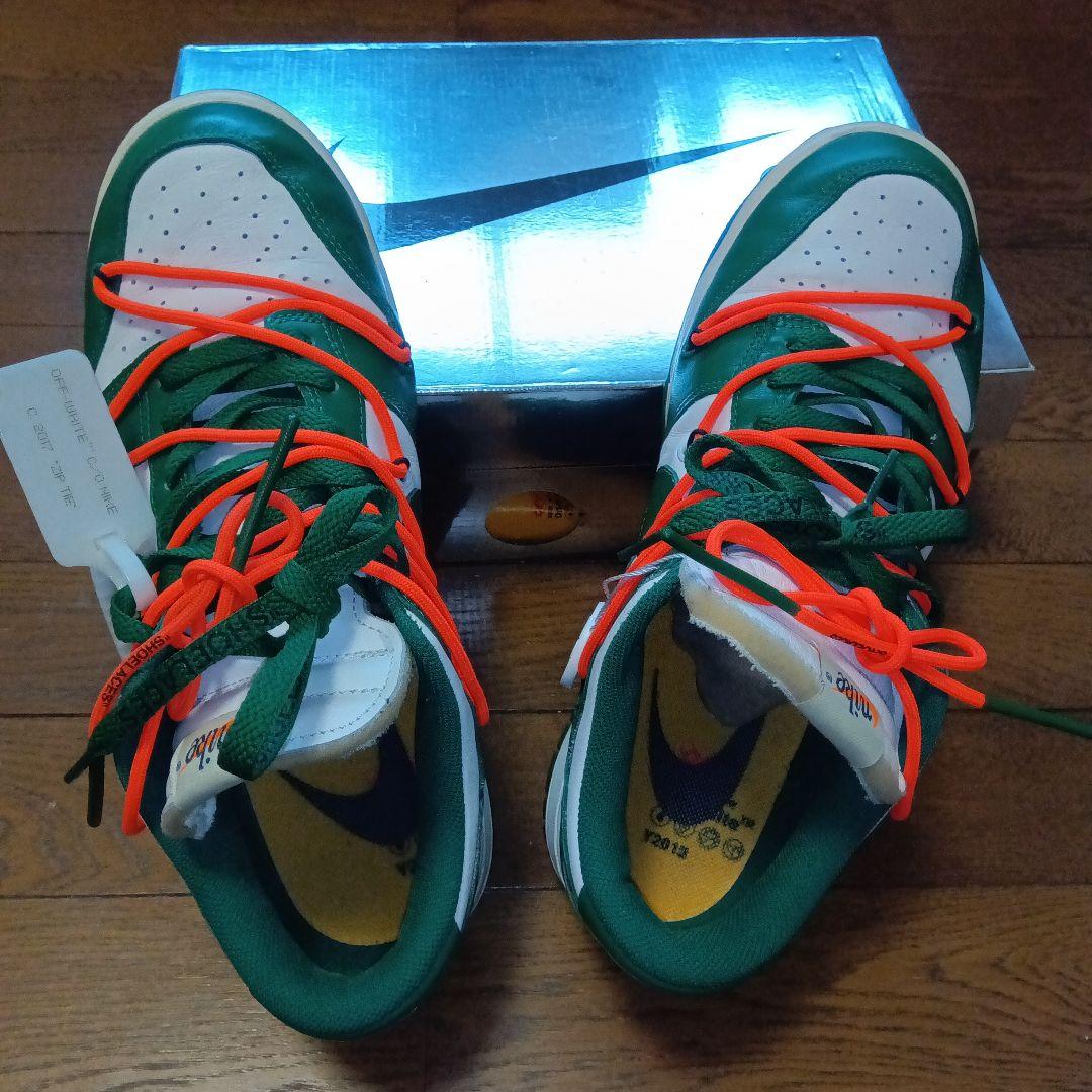Nike Dunk Low Off-White Pine Green — image 5