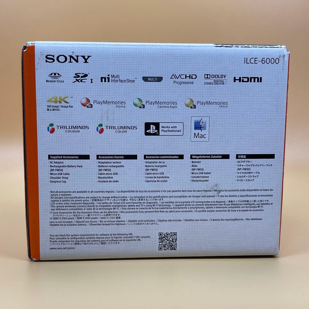 SONY α6000 空箱 — image 4