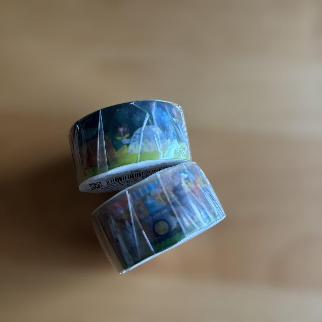 透明マスキングテープ　福岡麻利子　AIUEO — image 3