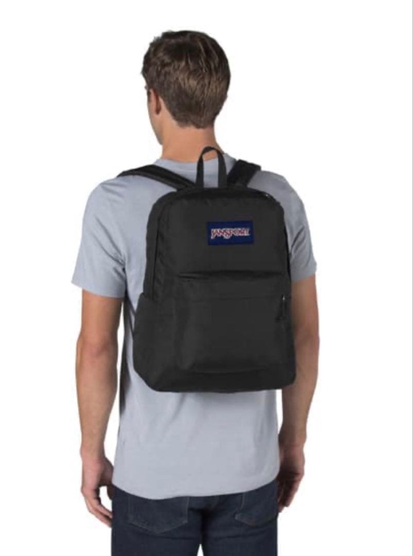 【極美品】JanSport SUPERBREAK PLUS ブラック リュック — image 5