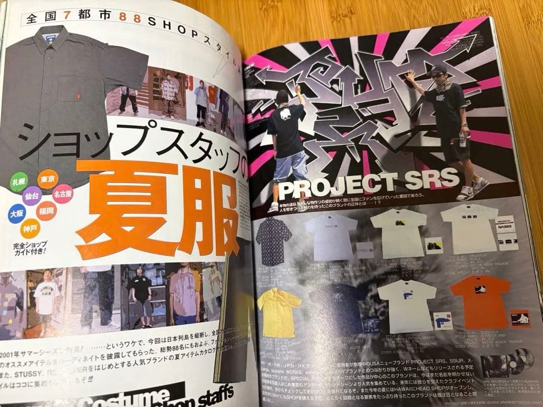 COOL TRANS 2001年8月号 裏原宿 スニーカー 雑誌 — image 4