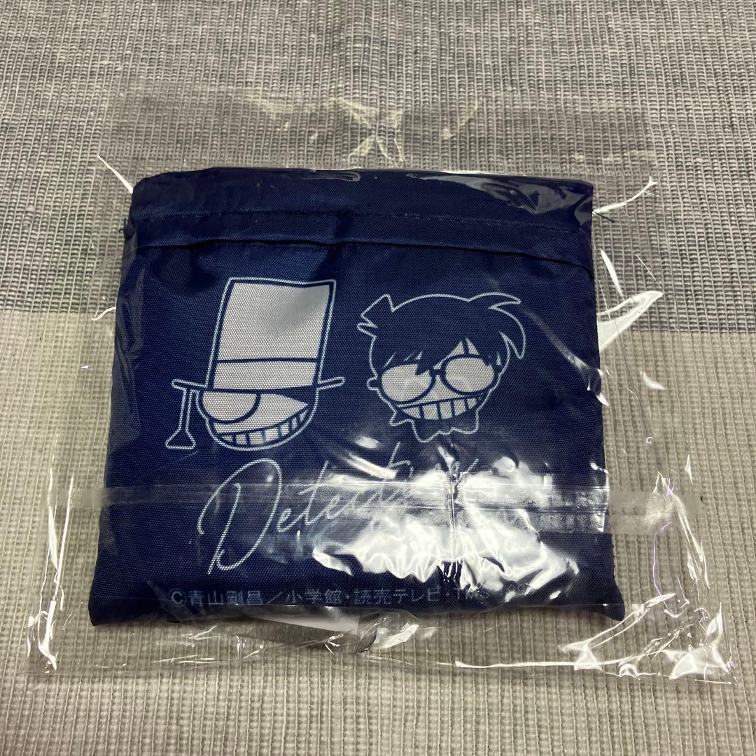 新品未使用　名探偵コナン エコバッグ　ネイビー — image 3
