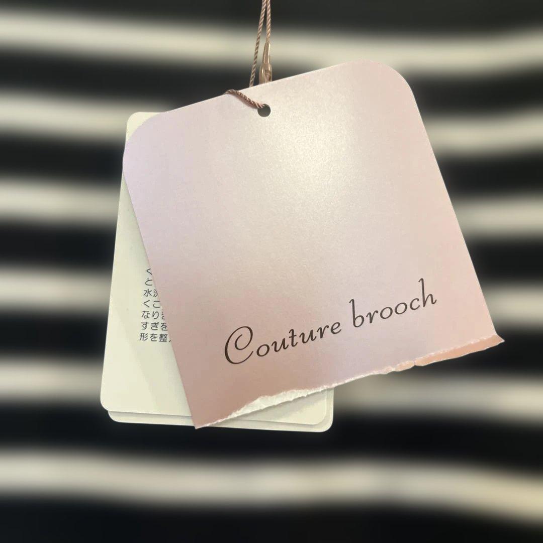 週末セール❣️Couture brooch ボーダーTシャツ サイズ40 — image 3