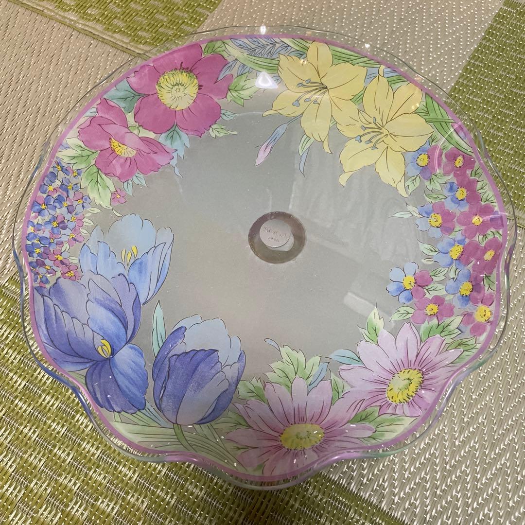 SOGA 曽我ガラス 脚付きフルーツ MEDIUM PLATE　(鑑賞 — image 2