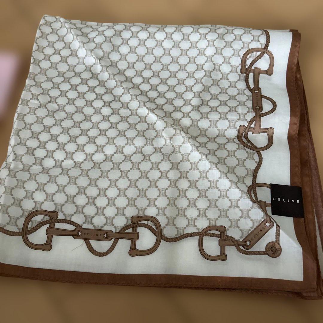CELINE ハンカチ 2枚セット マカダム柄 — image 3