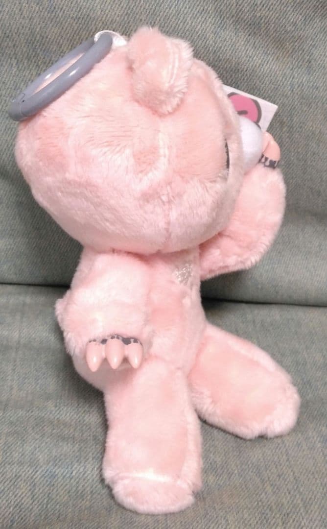 チャックスGP　いたずらぐまのグルーミー　ぬいぐるみマスコット『ベージュピンク』 — image 2