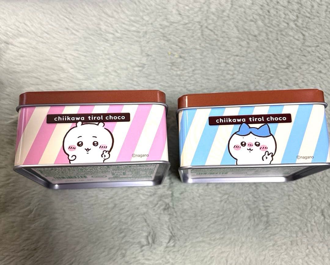 ちいかわ ハチワレ チロルチョコ 空缶 2個セット — image 5