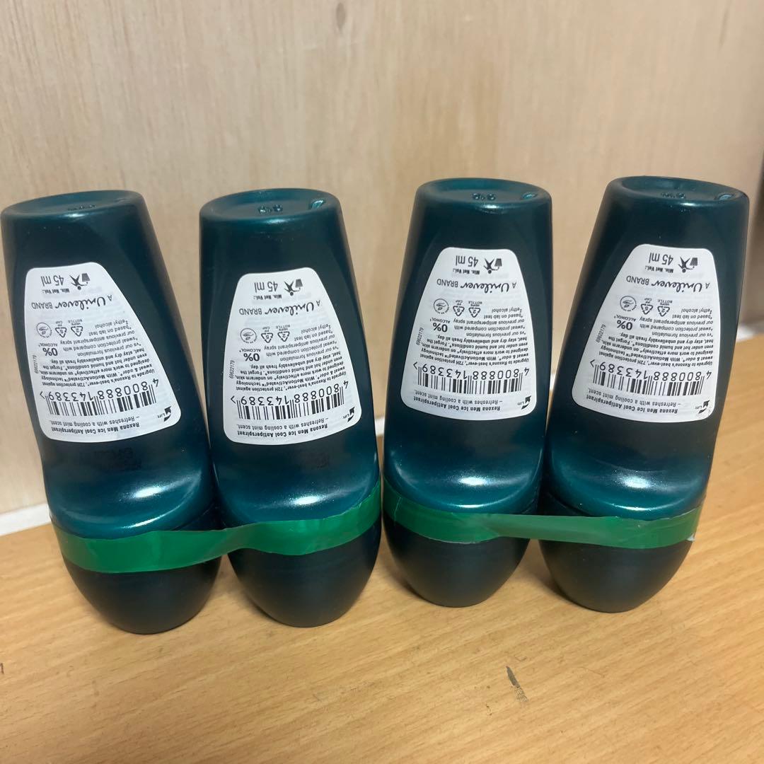 レクソーナ Rexona メン アイスクール ロールオン 4本セット — image 2