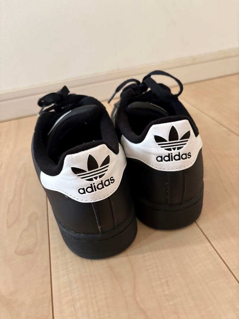 は*る様 adidas SuperstarⅡブラック ホワイト スニーカー — image 2