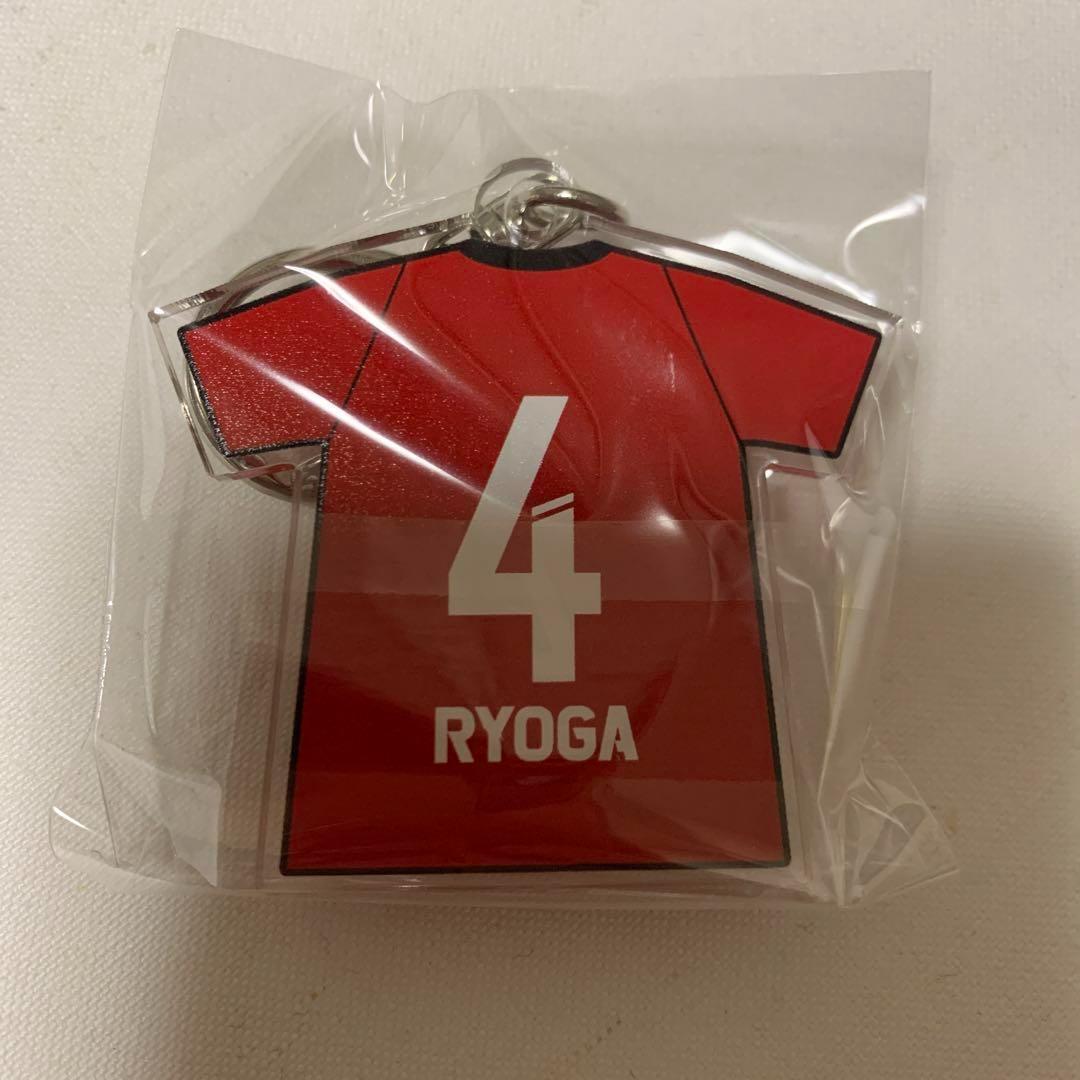 ツエーゲン金沢　ユニフォーム　キーホルダー　No.4 石尾崚雅選手 — image 2