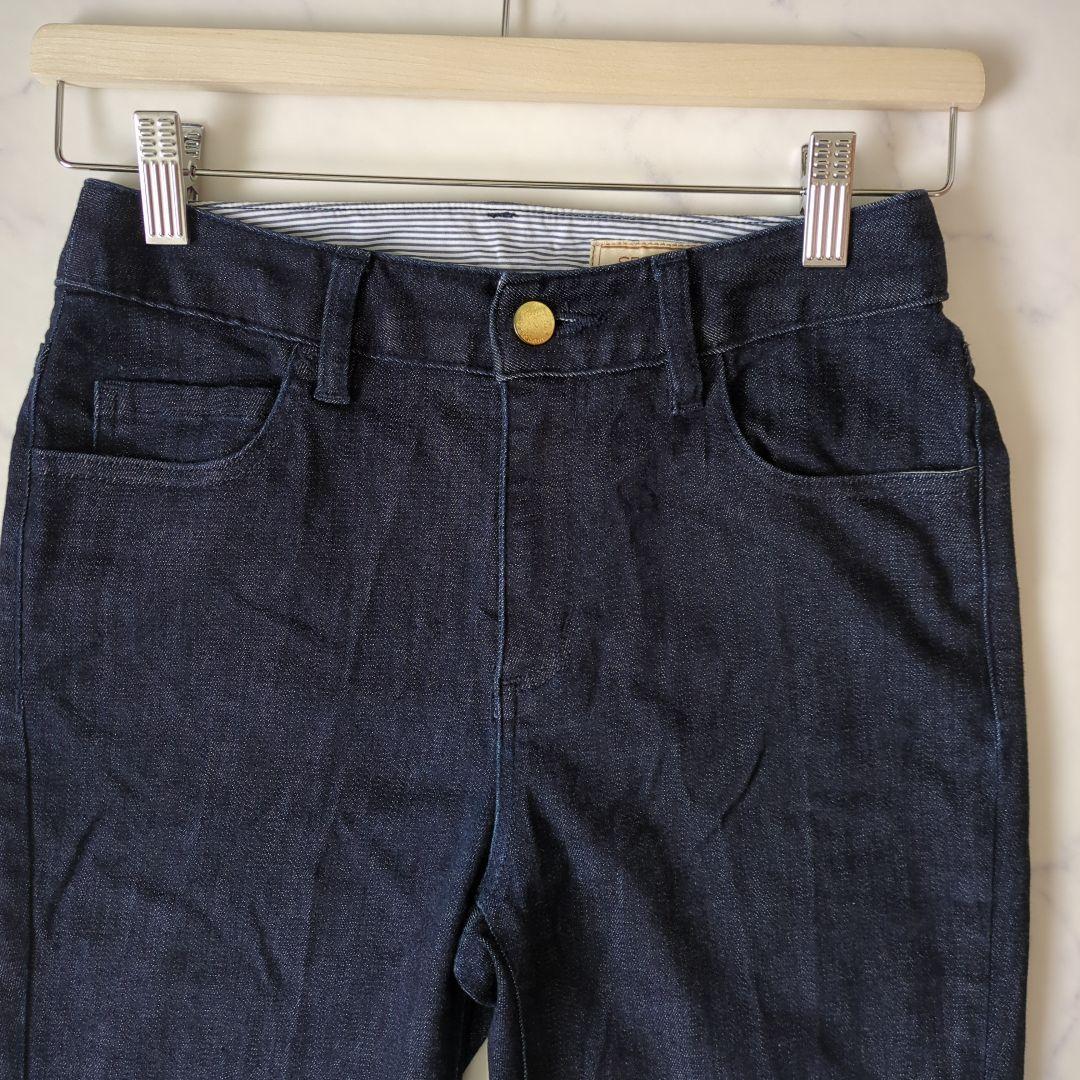 【美品】クロコダイル ストレッチ デニムパンツ ジーンズ S 濃紺 — image 4