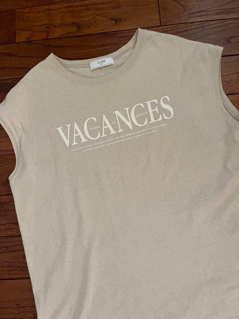 スローブイエナ vacancesロゴフレンチTEE — image 3